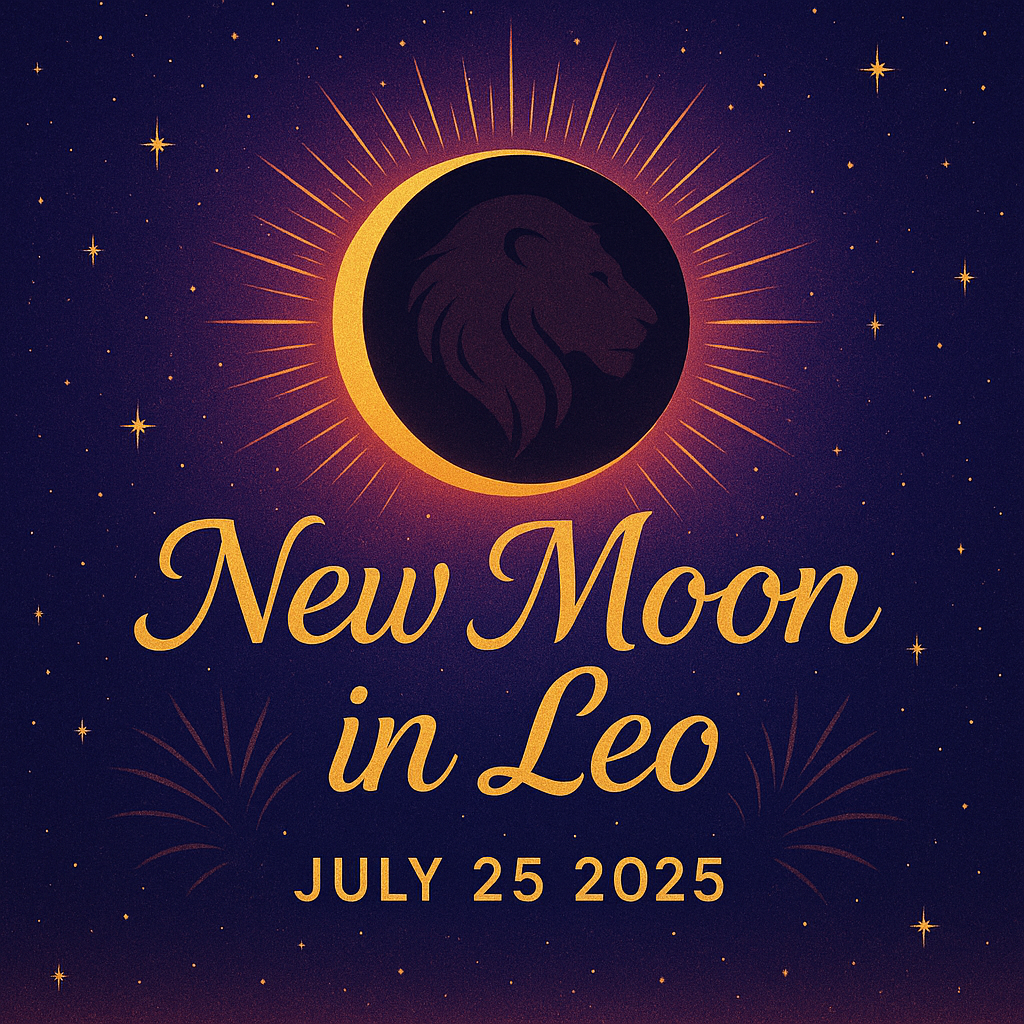 New Moon in Leo • July 24/25, 2025