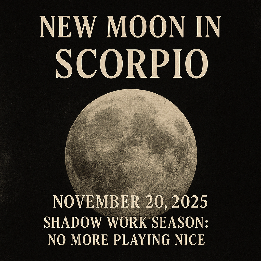 New Moon in Scorpio - Challenge Yourself