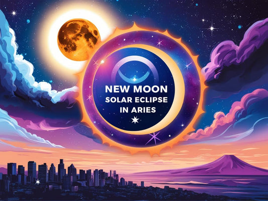 🔥 March 29, 2025 – New Moon Solar Eclipse in Aries 🔥