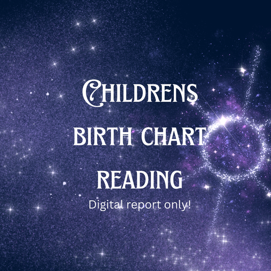 Children's Birth Chart Reading - Digital Only Classic Crafts By Asia