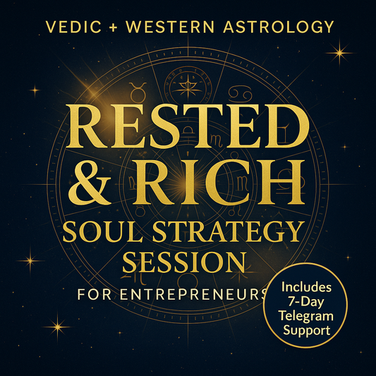 Rested & Rich: Soul Strategy Session +7 Days of Telegram The Rising Sun 723