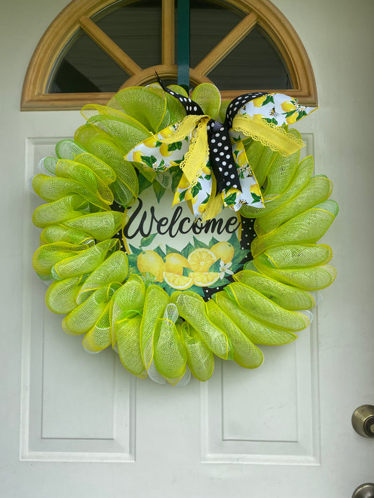 Lemon Drop Wreath Classic Crafts By Asia